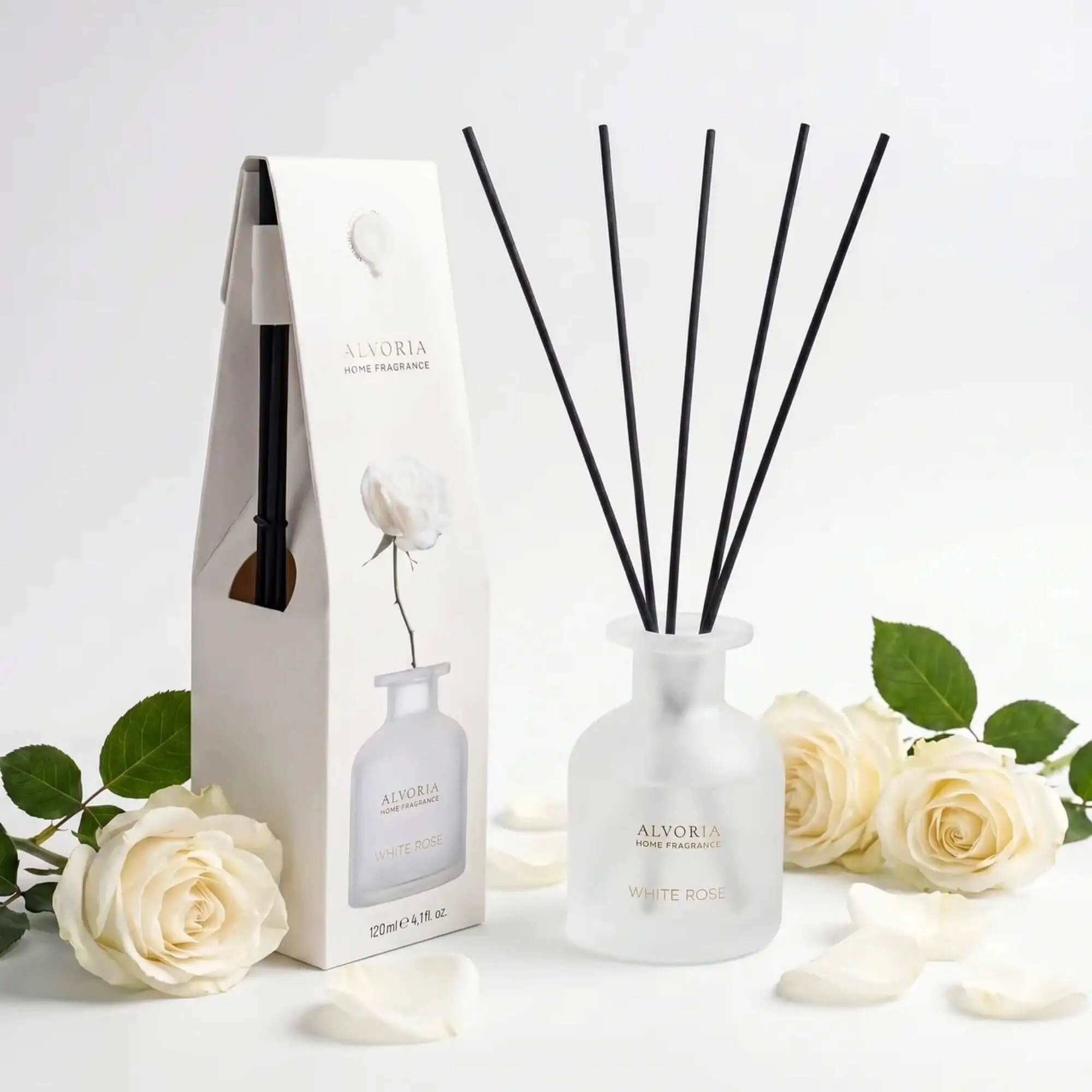 White Rose - Zapach Domowy Alvoria 120 Ml