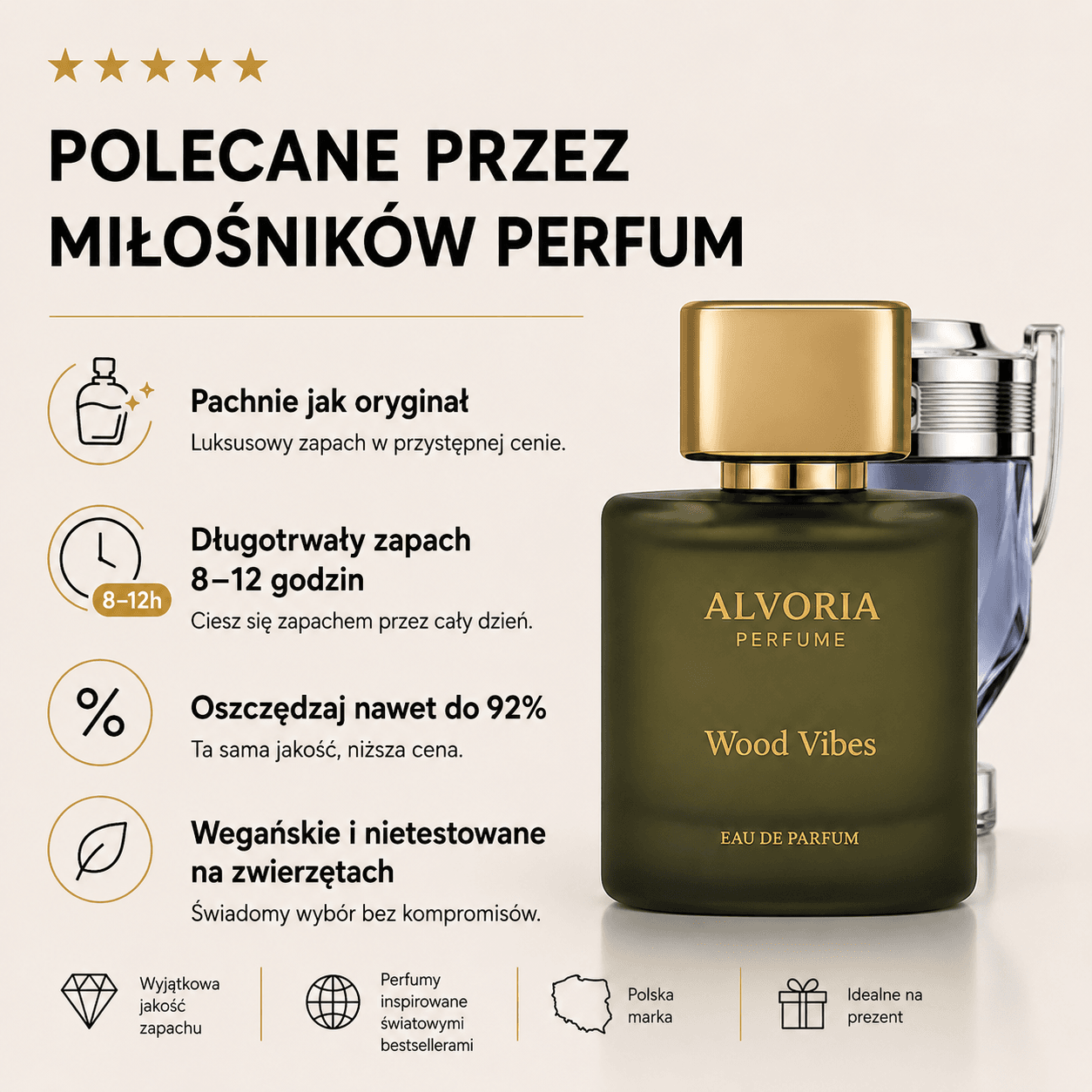 Wood Vibes Alvoria – Perfumy premium 50ml