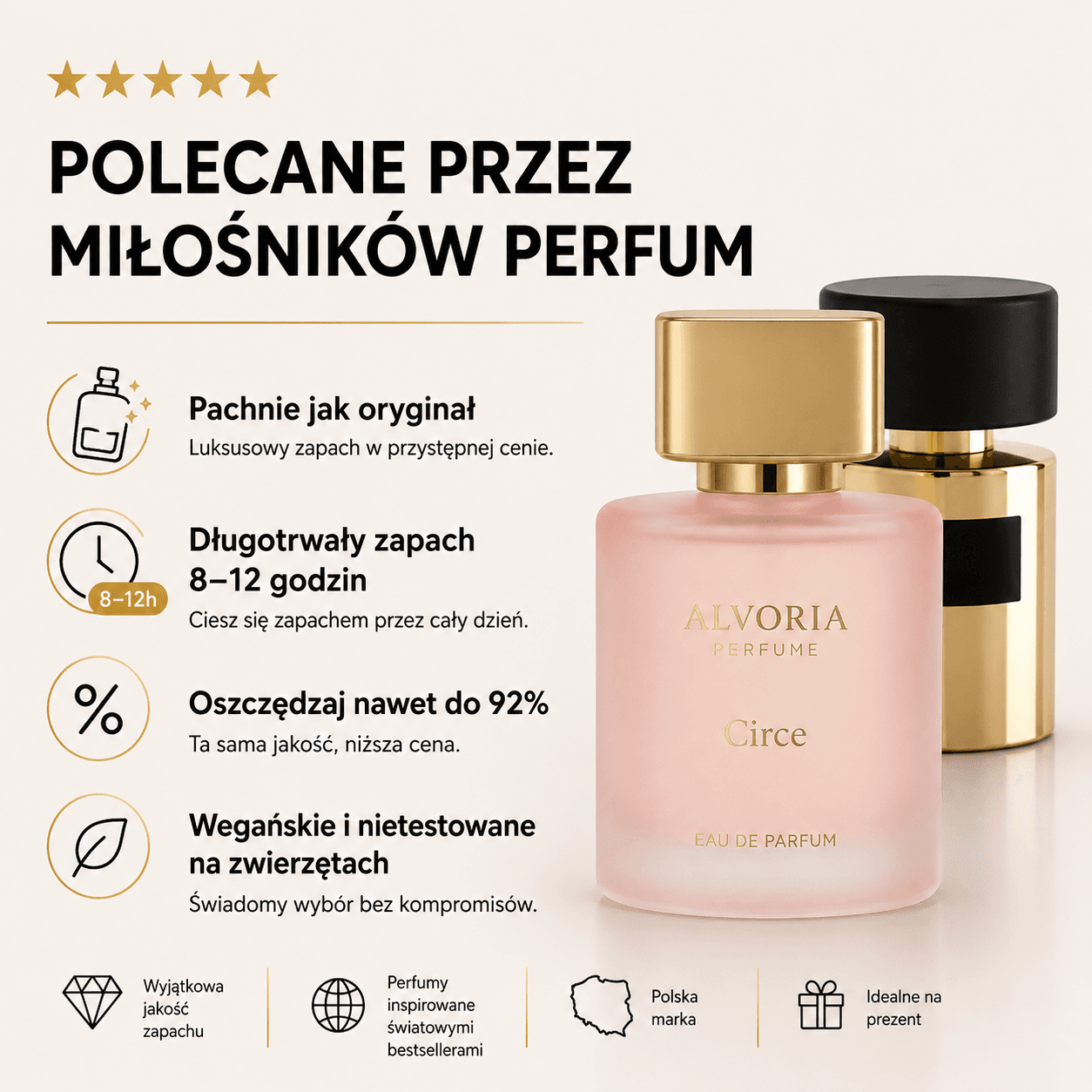 Circe Alvoria - Perfumy owocowe premium 50 ml
