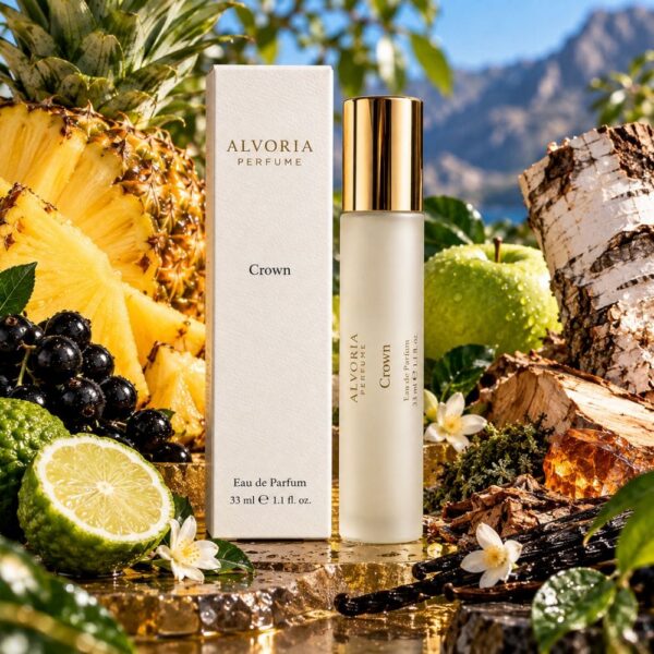 Crown Alvoria - Perfumy premium owocowo-drzewne 33 ml
