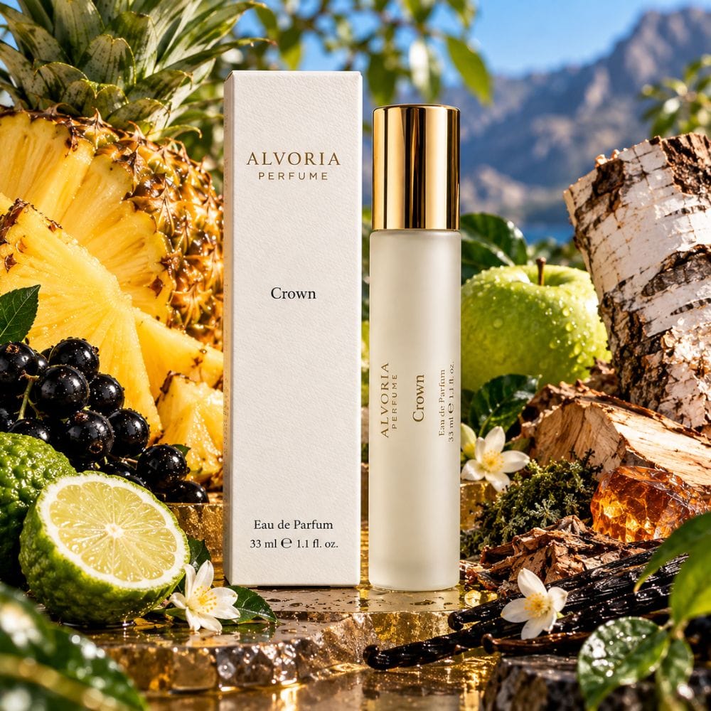 Crown Alvoria - Perfumy premium owocowo-drzewne 33 ml
