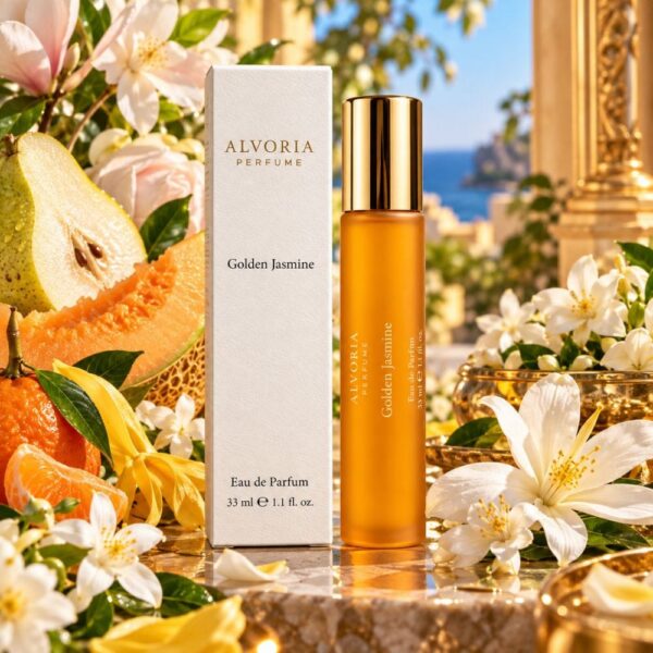 Golden Jasmine Alvoria - Perfumy premium kwiatowe 33 ml
