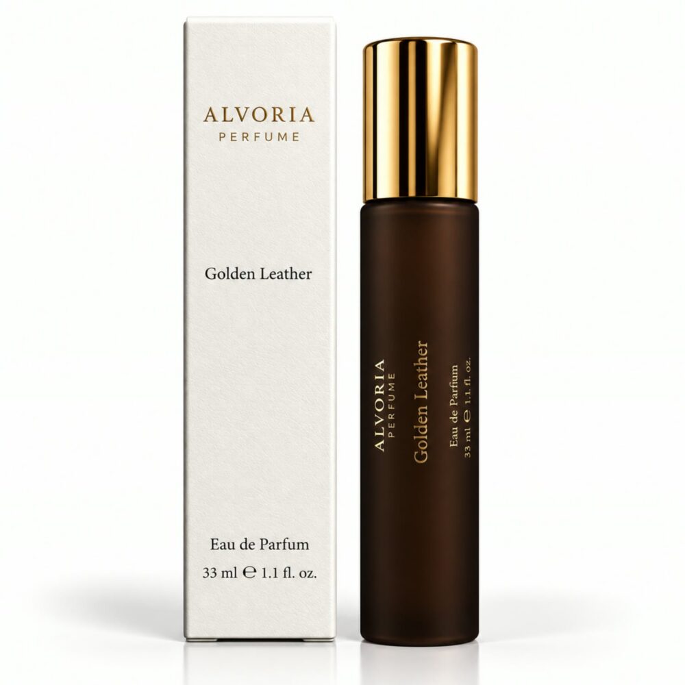Golden Leather Alvoria - perfumy premium 33 ml inspirowane Paco Rabanne 1 Million