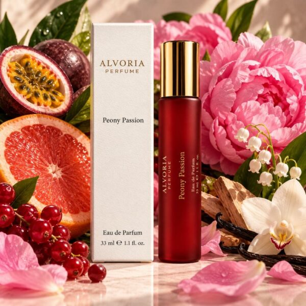 Peony Passion Alvoria - Perfumy premium kwiatowe 33 ml
