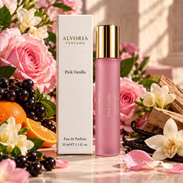 Pink Vanilla Alvoria - Perfumy premium waniliowe 33 ml