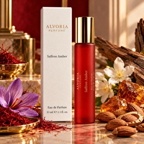 Saffron Amber Alvoria - Perfumy premium ambrowe 33 ml