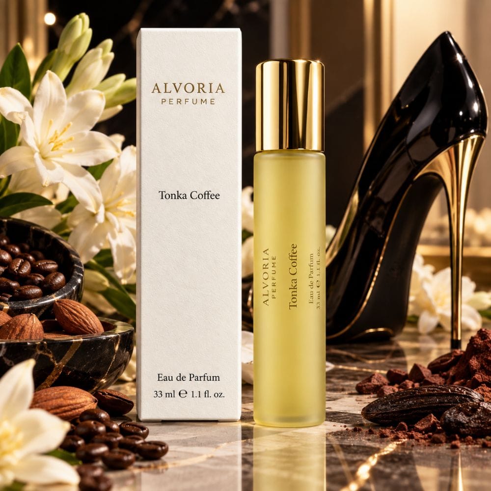 Tonka Coffee Alvoria - Perfumy premium orientalne 33 ml