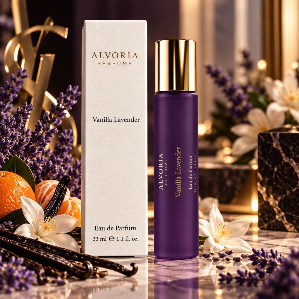 Vanilla Lavender Alvoria - Perfumy premium lawendowe 33 ml